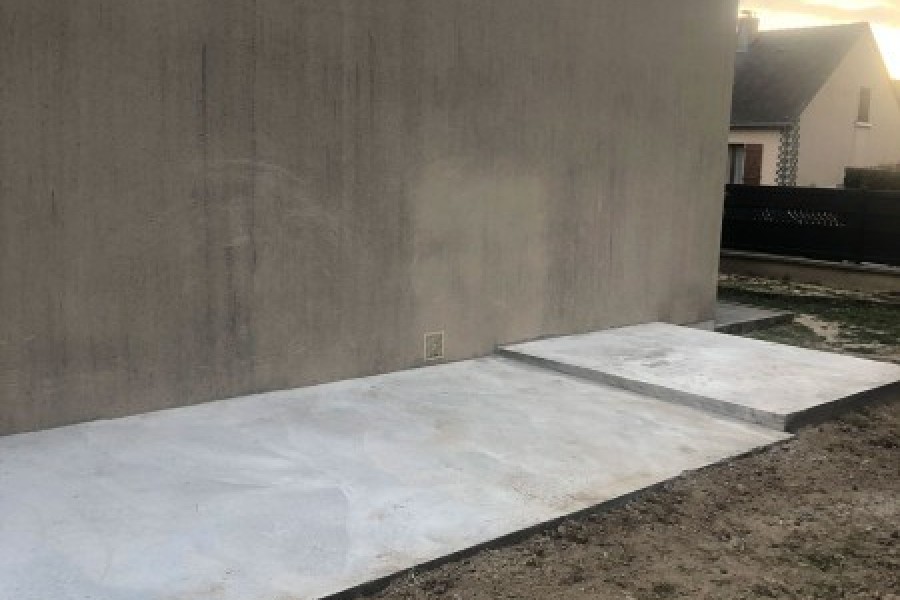 Dalle béton